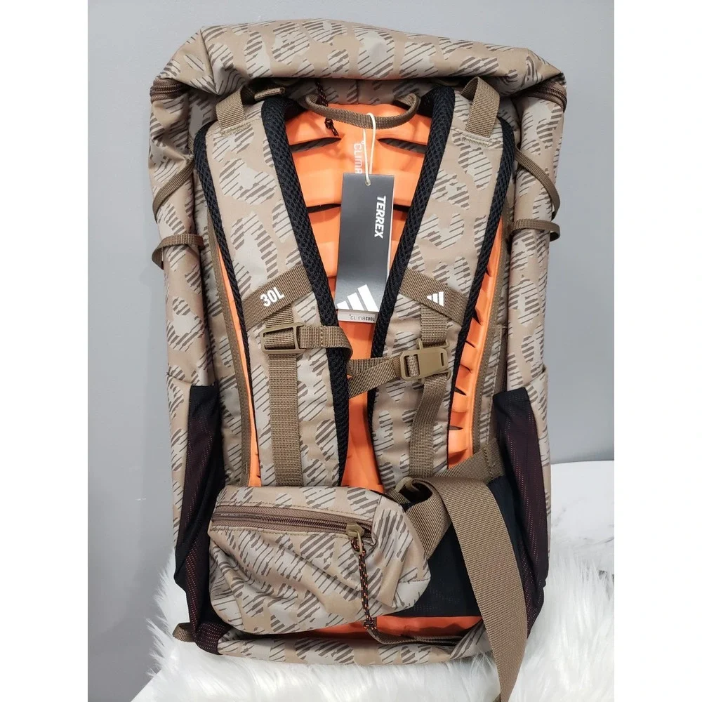 NWT 30L ADIDAS TERREX XPLORIC CLIMACOOL BACKPACK LEO KE2270 HIKING TACTICAL CAMP